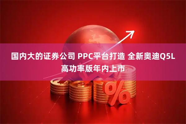 国内大的证券公司 PPC平台打造 全新奥迪Q5L高功率版年内上市